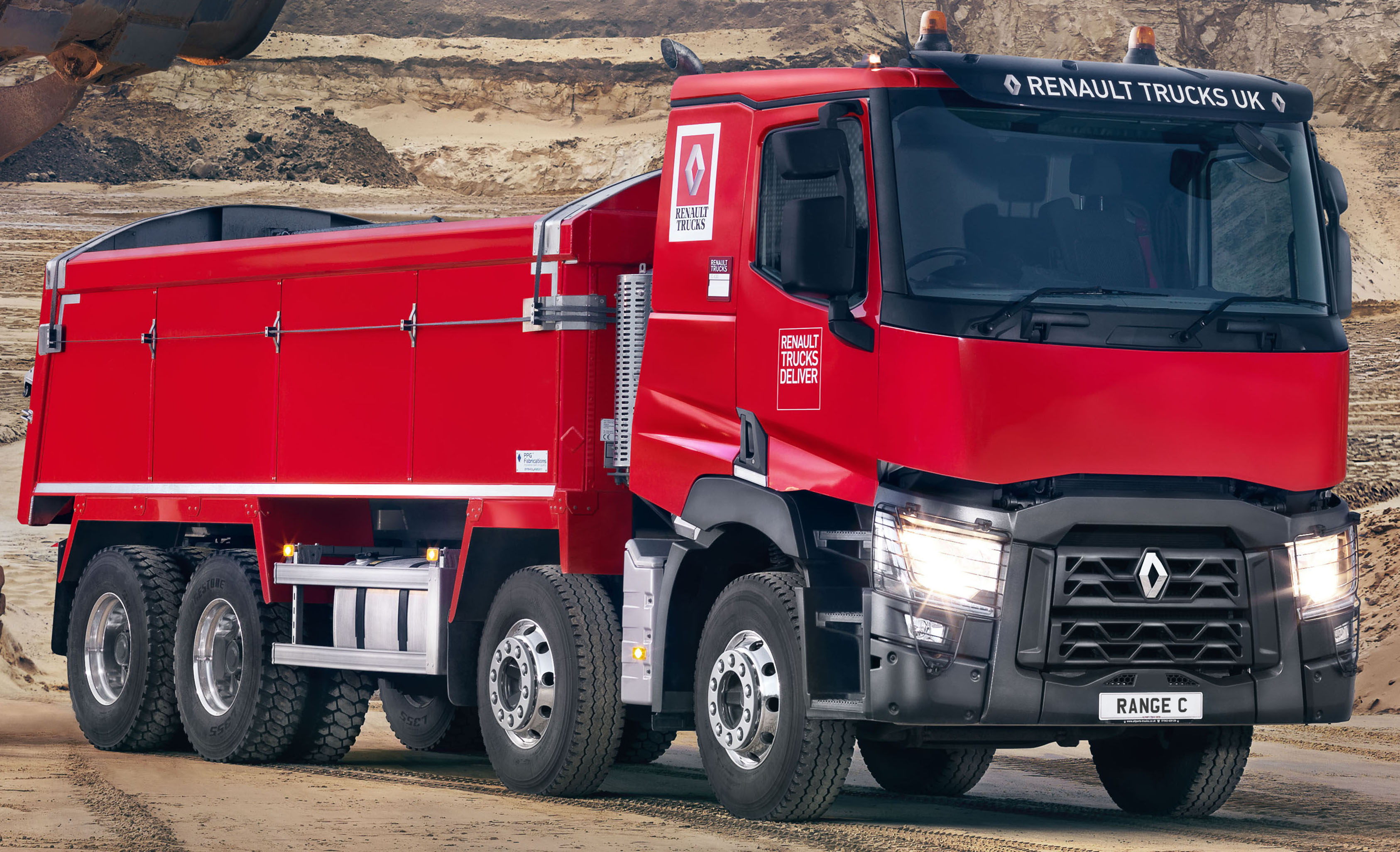 Range C430 8x4 Tipper