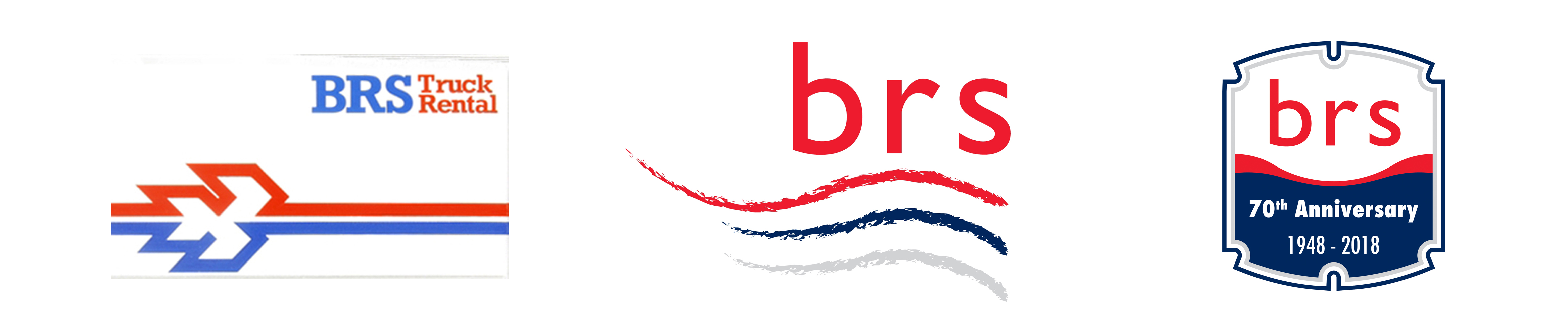 BRS logos 70 year anniversary