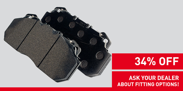 Brake pad kit PARTS4U