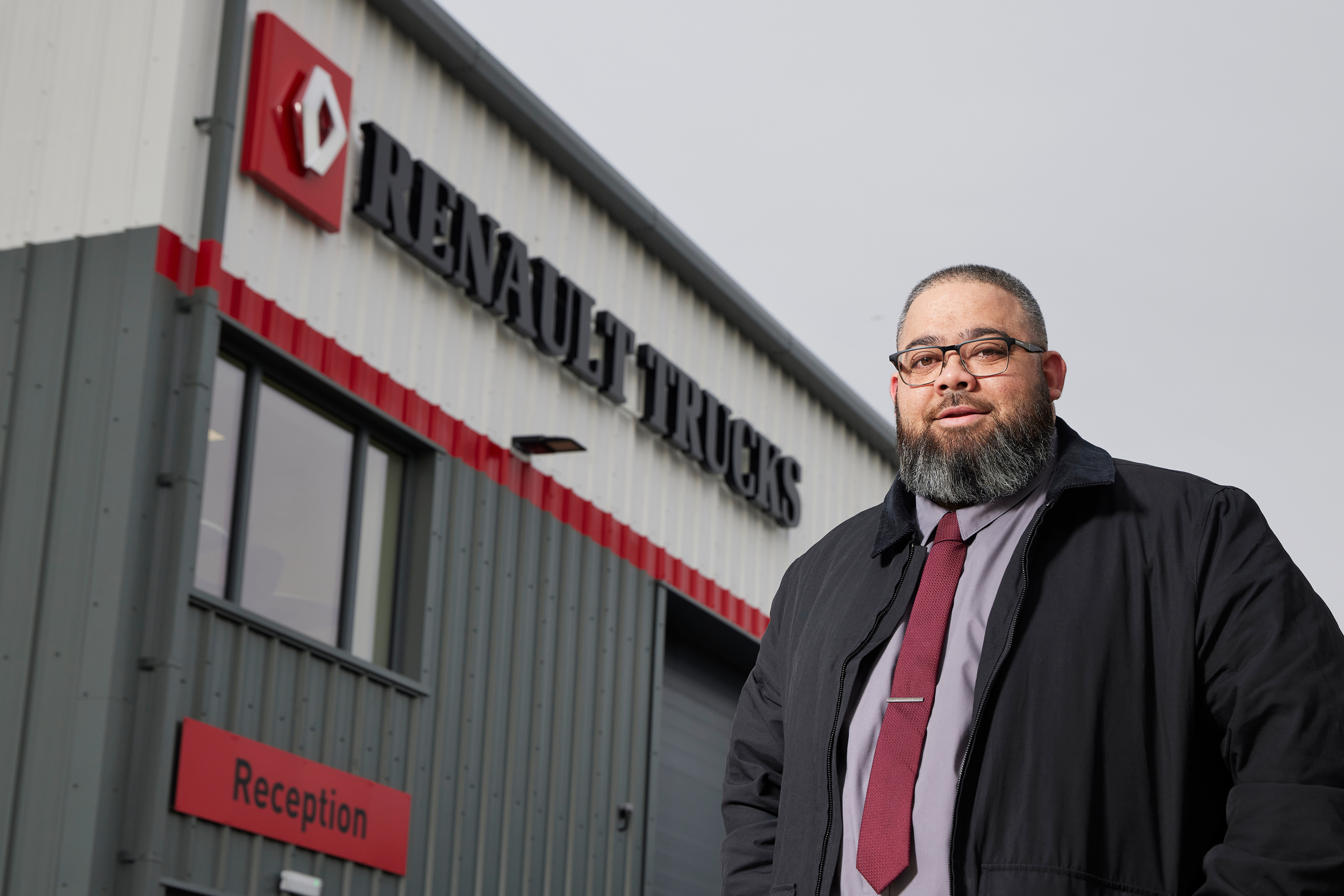 Service Manager Marc Chetty Renault Truck Commercials Felixstowe
