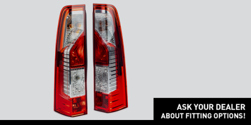 Panel van tail lamp