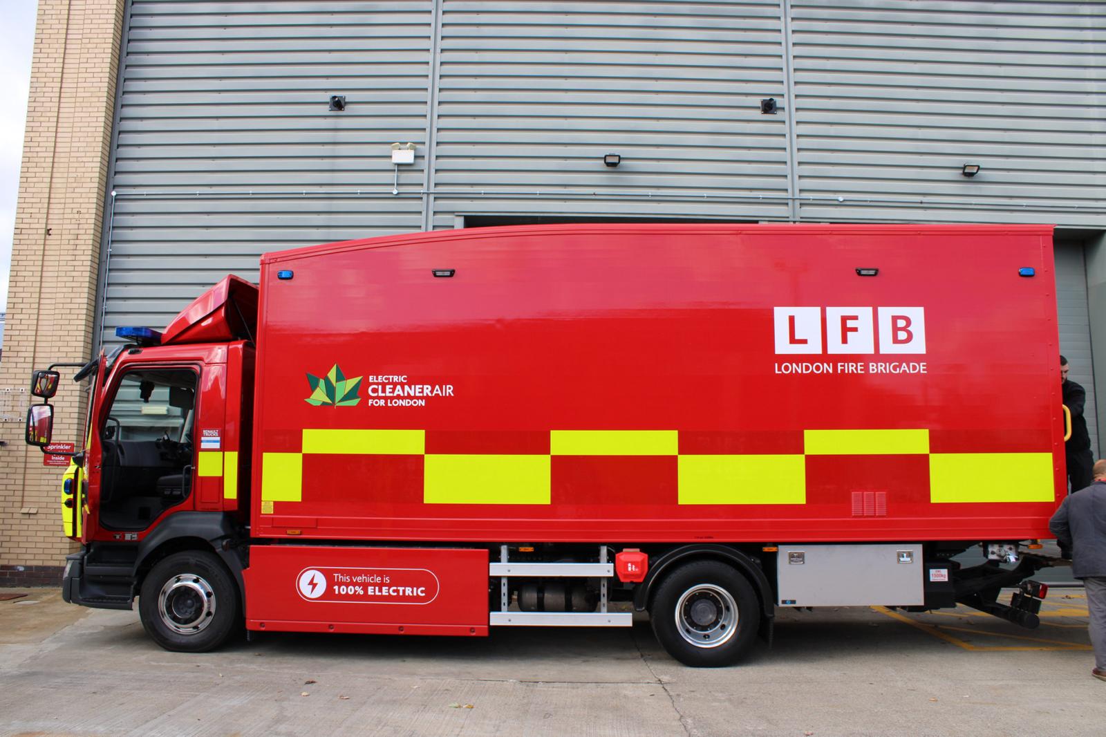 London Fire Brigade Leads The Way With New Electric Fleet Renault London Fire Brigade Leads The Way With New Electric Fleet Renault
