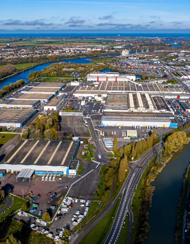 Usine Renault Trucks Blainville drone